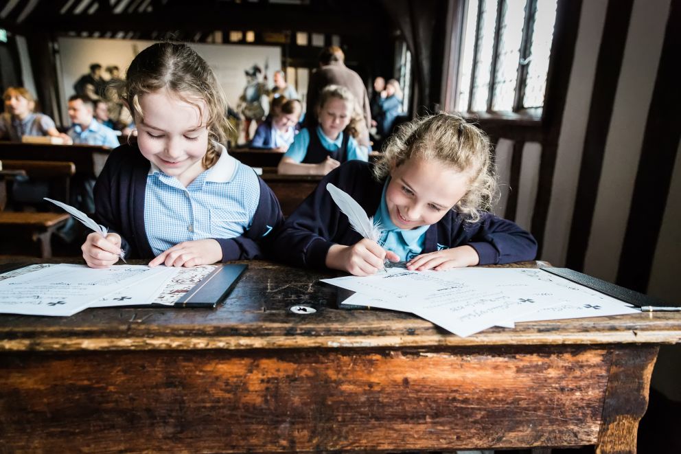Shakespeare’s Schoolroom & Guildhall School visit