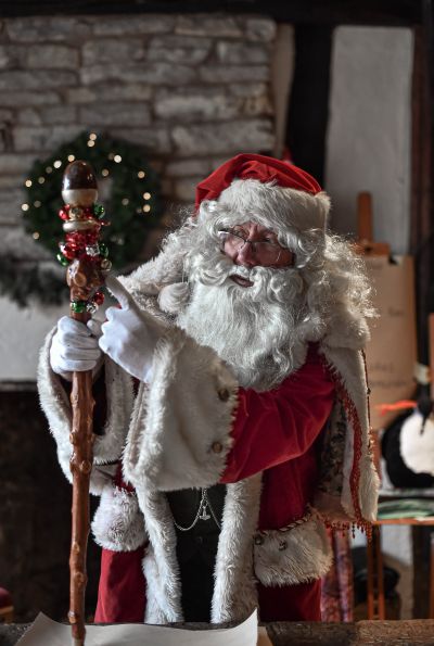 Santa in the Schoolroom