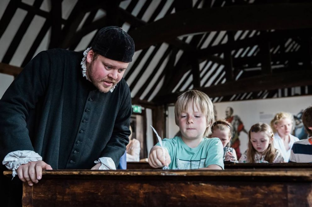 A Spring Tale at Shakespeare's Schoolroom