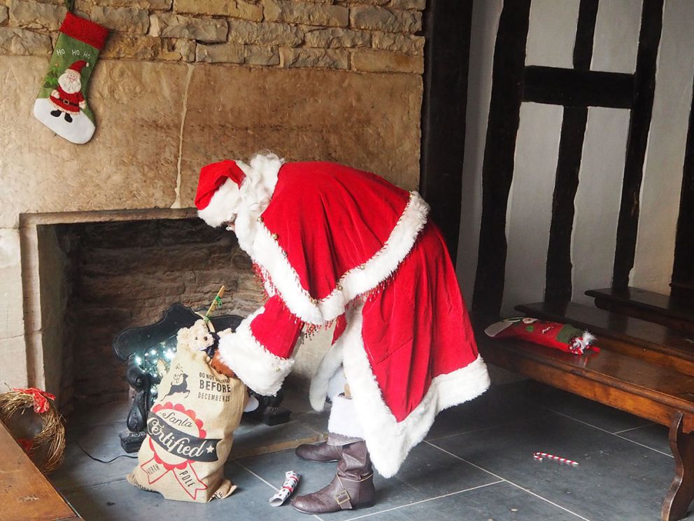 Santa at the Schoolroom