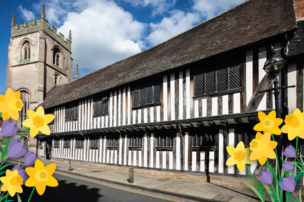 Guildhall at Easter